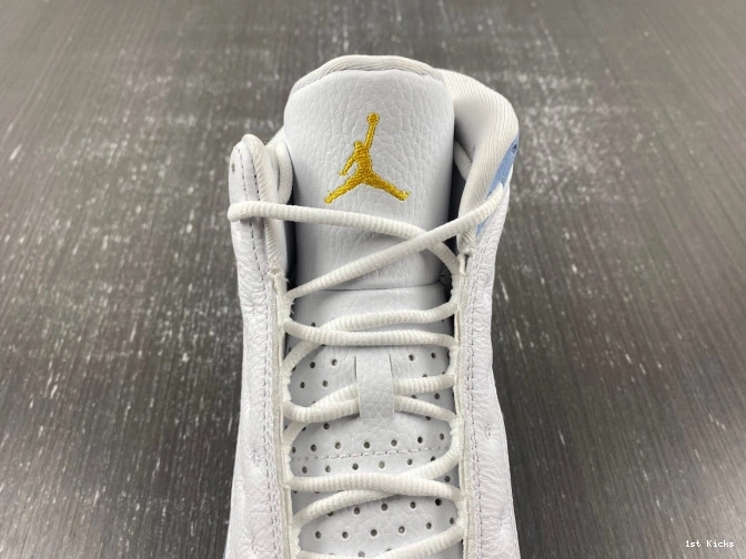 1st Kicks Shoes Grey 414571-170 Air Blue Jordan 13 0712